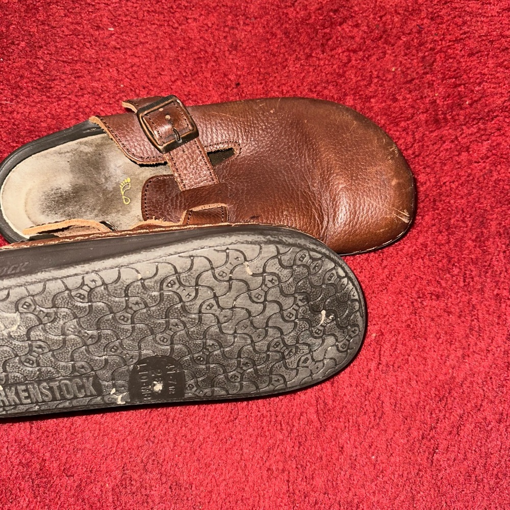 Leather Clogs - image 4